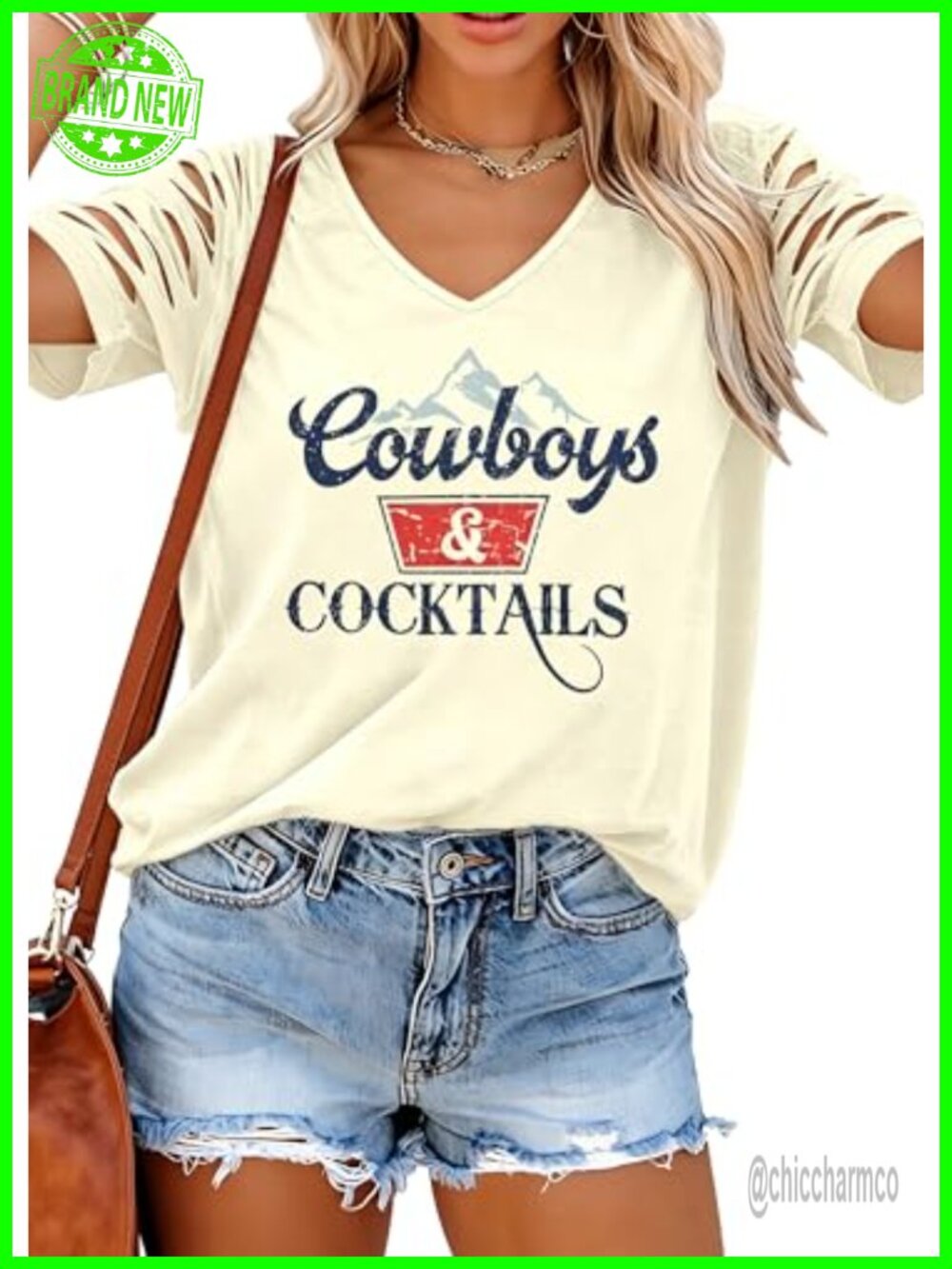 Women's Western Rodeo Graphic T-Shirt Short Sleeve Cotton Blend Crew Neck